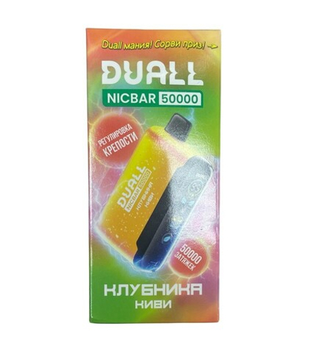 Duall Nicbar Клубника-киви 50000 затяжек 20мг (2%)
