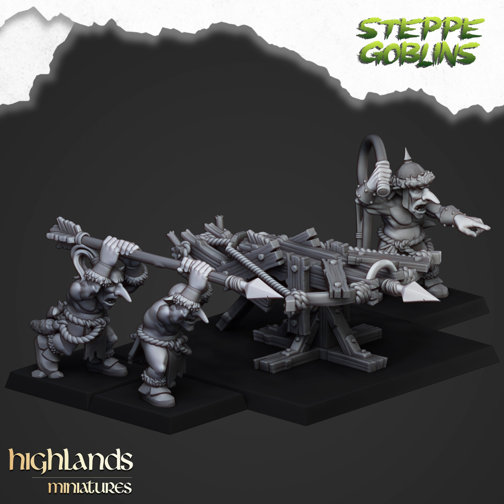 Steppe Goblins Ballista with Crew