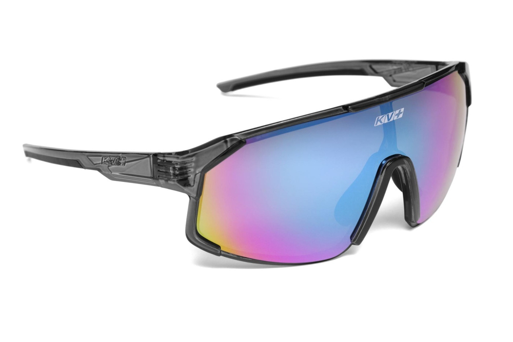 Очки KV+ ALPHA glasses grey crystal, lens crystal purple, SG15.91
