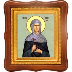 Ксения Радунь святая мученица. Икона на холсте.