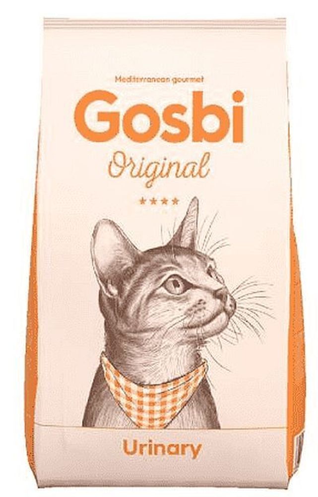 Gosbi 1кг ORIGINAL корм для кошек с проблемами мочеполовой системы
