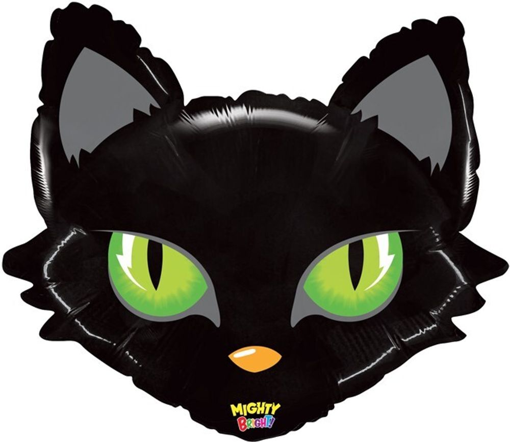 Фигура Голова кота черная 28&#39;&#39; Gr