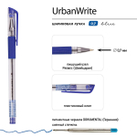Ручка с чернилами на масляной основе 0.7 мм, синяя "UrbanWrite" (Bruno Visconti)
