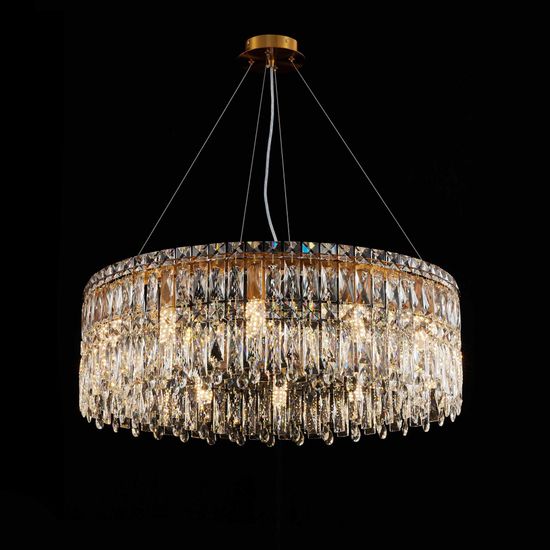 F50-ф800*H260 GOLD BRONZE (1) Люстра (в 2-х коробках) NW