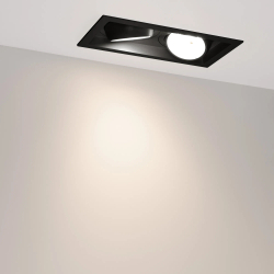 Светильник MS-VORTEX-BUILT-S250x140-2x30W Day4000 (BK-BK, 50 deg, 230V) (Arlight, IP20 Металл, 5 лет) 058447