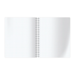 Тетрадь 100л., А4 клетка на гребне BG "Офисный стиль", глянцевая ламинация, твердая обложка
