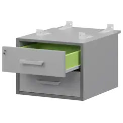 Тумба подвесная для столов на м/каркасе гл.730 мм АМТ2-02Ц.73  432x546x360 Арго-М