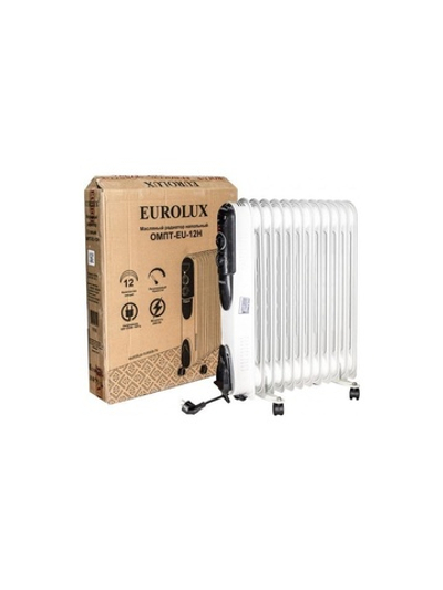 Радиатор масляный 12 секц. 2500Вт ОМПТ-EU-12Н EUROLUX 67/3/20
