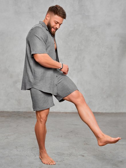 Летний костюм мужской LEGENDA Urban графитовый (XS)