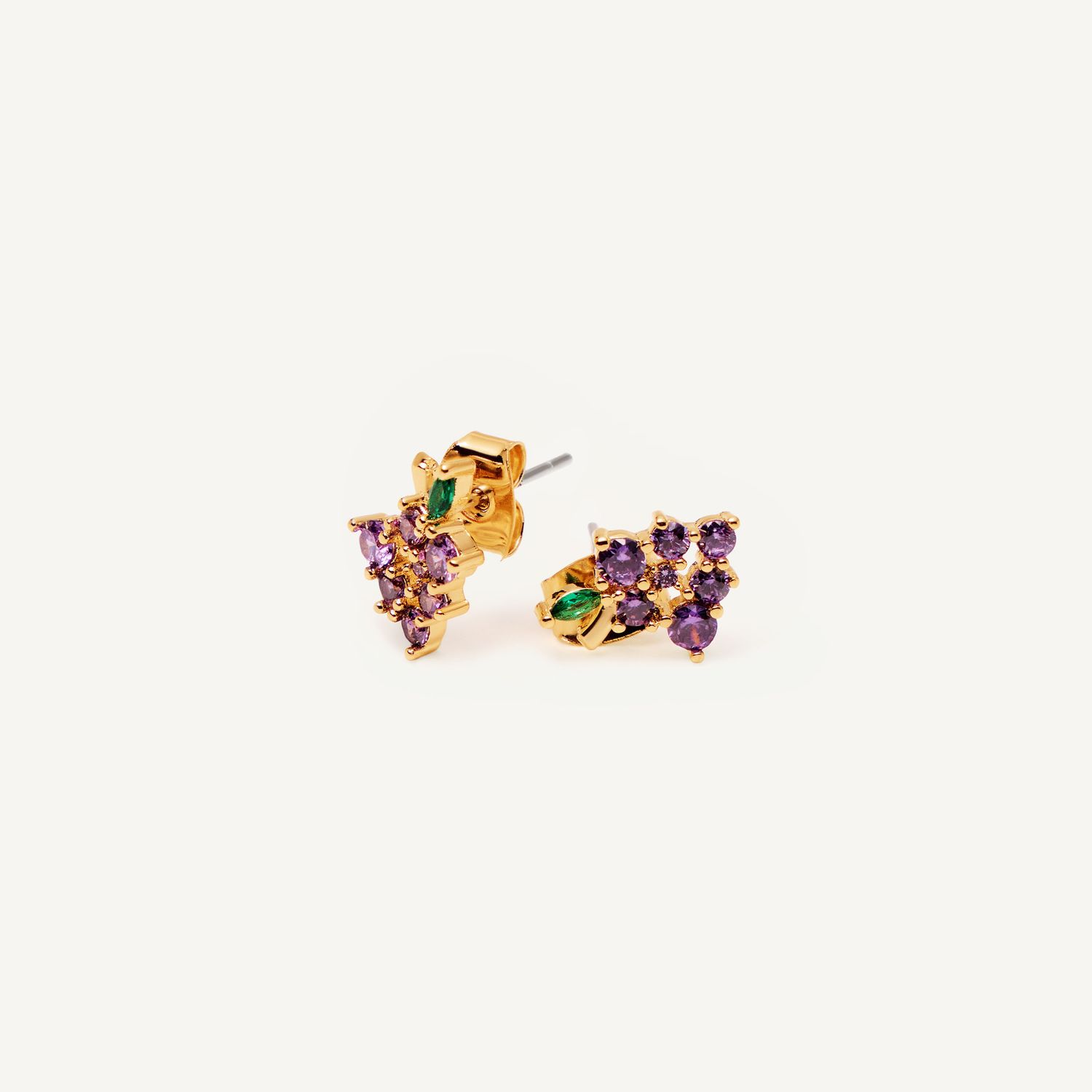 Серьги Fruity Stud Earrings – Grape