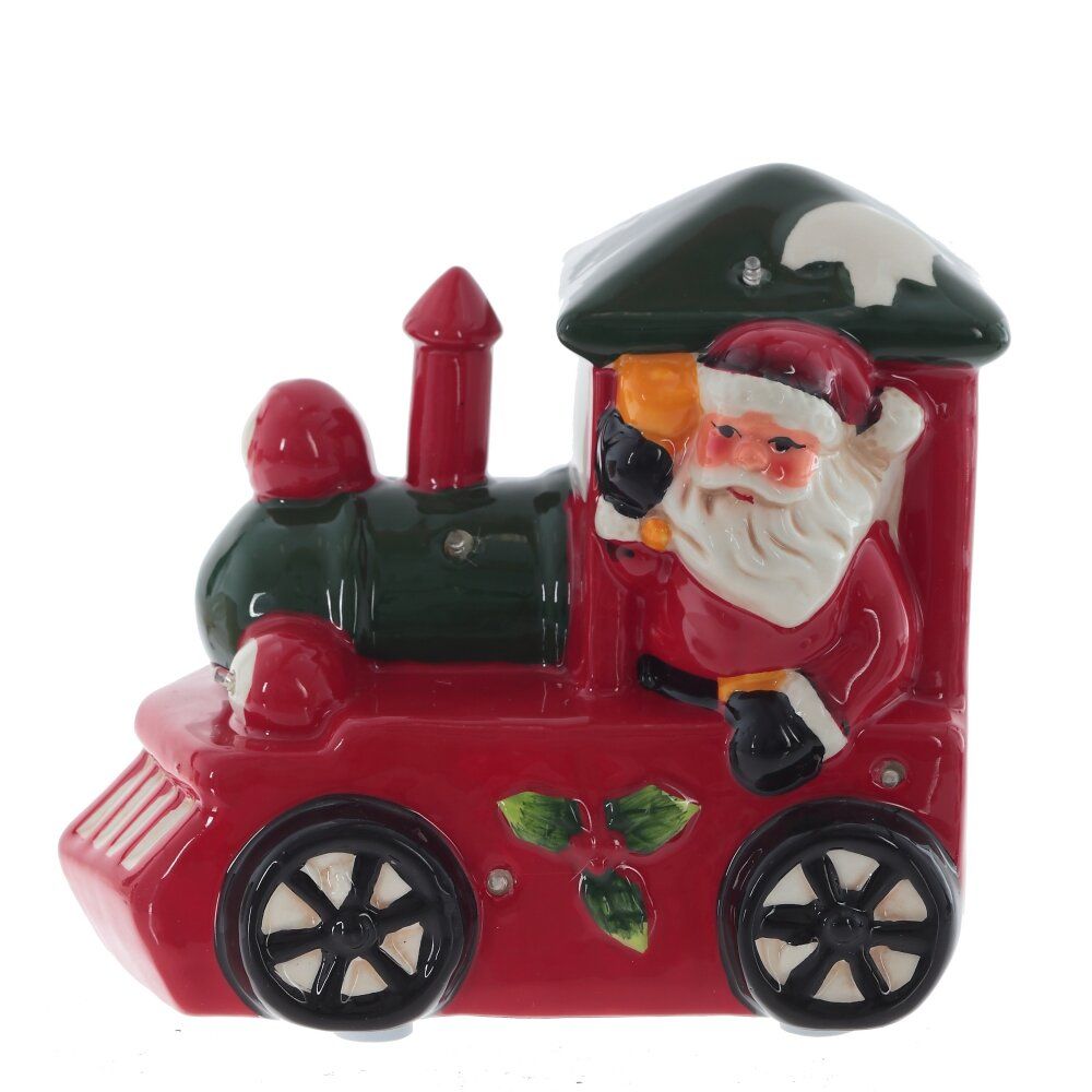 GAEM Фигурка декоративная "Поезд" с подсветкой (АААх3, н/п), L17 W11 H16 см