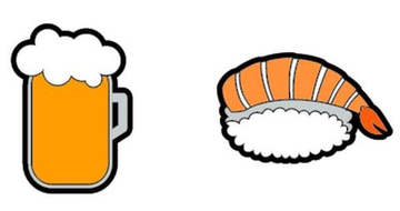 Виброгаситель теннисный Gamma Beer/Shrimp Sushi Dampener 2P