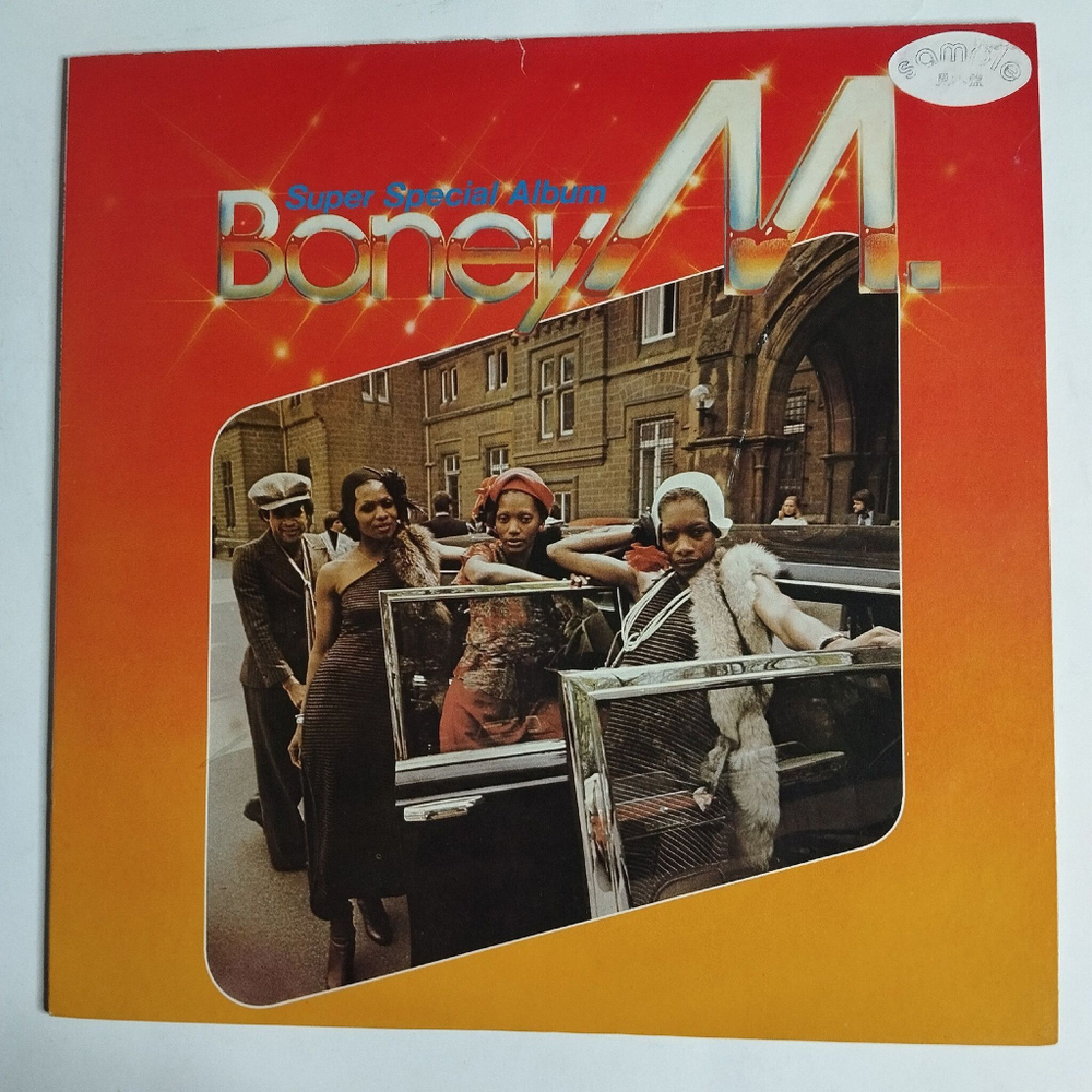 Винтажная виниловая пластинка LP Boney M. Best - Rasputin, Voodoonight, Dancing In The Streets (Super Special Album) (Promo) (Japan 1979)