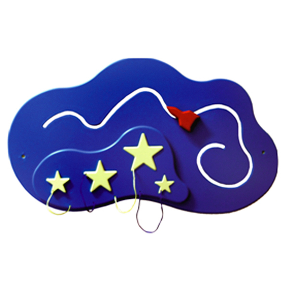 Настенная дидактическая панель с подвесками