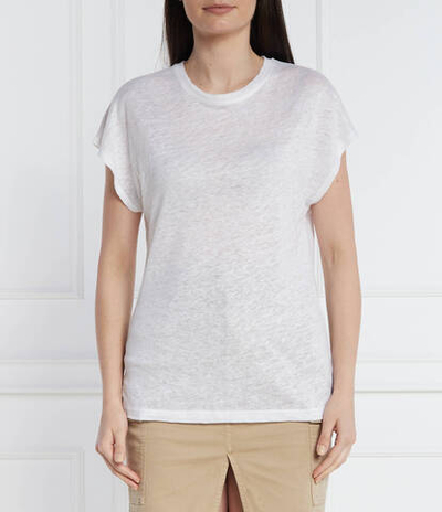 Льняная футболка Calvin Klein - белый(K20K207260)