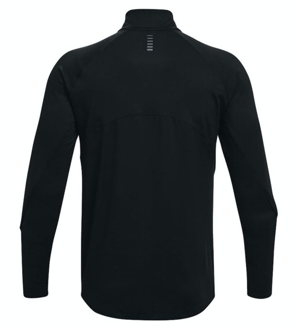 Мужская теннисная кофта Under Armour Men's UAQualifier Run 2.0 1/2 Zip - черный