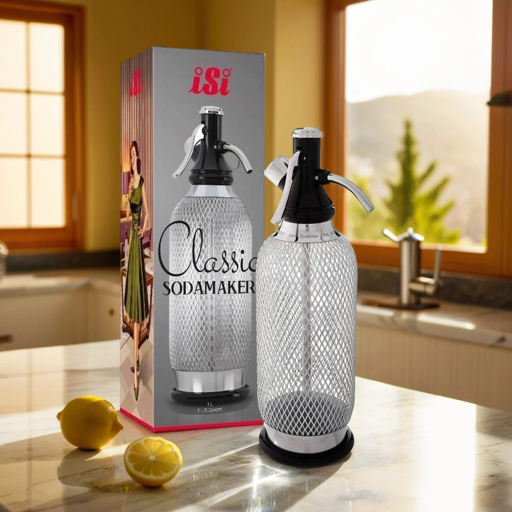 Сифон для газирования воды «Содамэйкер» (Ретро) 1л.