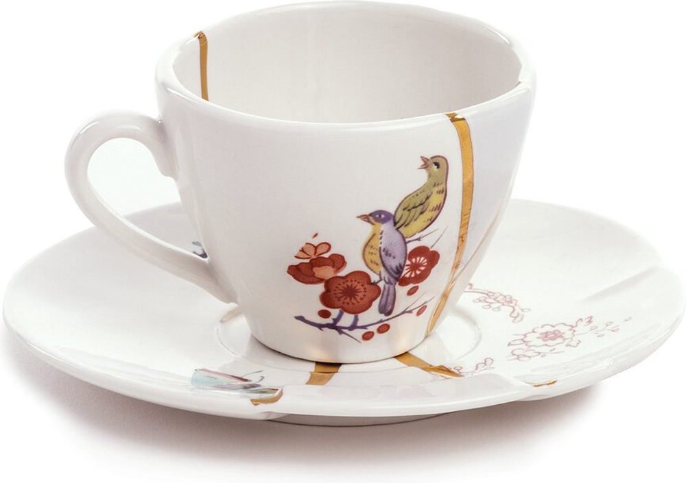 Чашка Seletti Kintsugi 2, фарфор