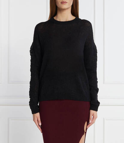 Хлопковый свитер Pinko - черный(102487 A1BI)