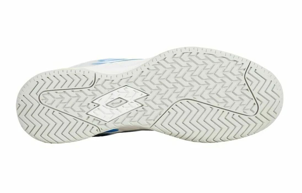 Теннисные кроссовки Lotto Mirage 100 II SPD - all white/dodgers blue/sunny lime - White