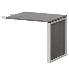 Конференц-приставка HTМ-709 НТМ-709 Лиственница/Металлик 900x730x750 Аргентум-М