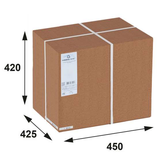 Вешалка напольная В 12Н средне-коричневый