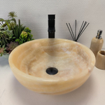 Раковина из оникса Bowl Yellow TinLip BO-63053 40*40*15 40