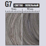 Краска для волос мужская светло-серая Nirvel G-7 Light Grey 30мл