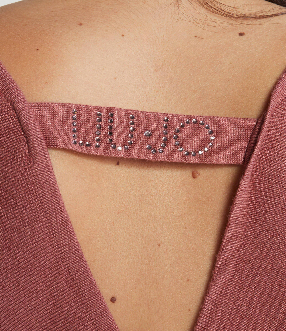 Платье с ремешком Liu Jo Rose - лососевый(5F3031 MS49I)