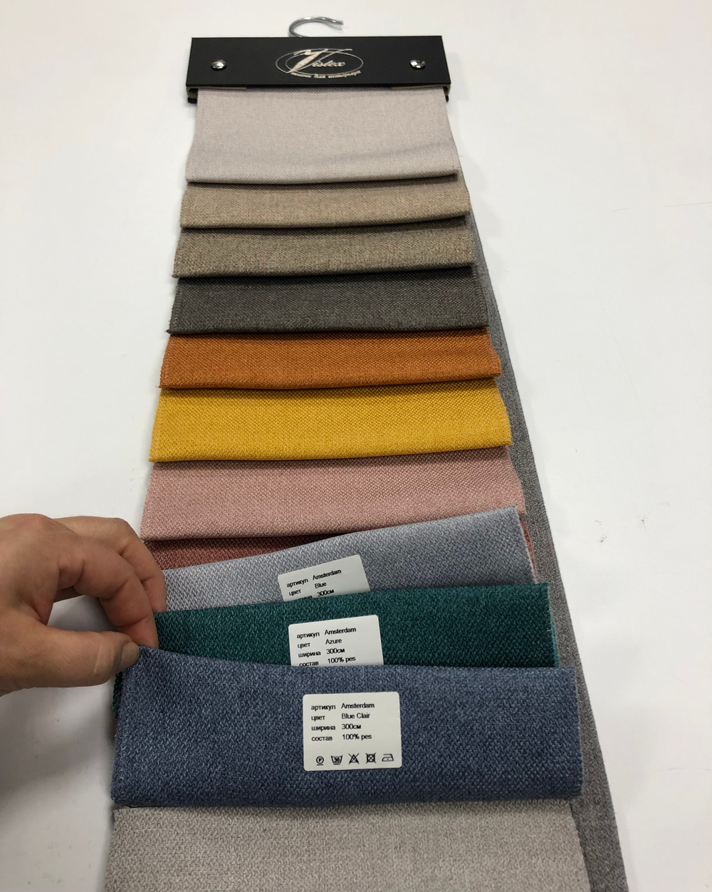 Портьерная ткань Vistex dimout арт. Amsterdam