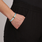 Браслет Dyrberg Kern PENNIKA I SG LIGHT BLUE 480180