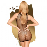 Платье-сетка "Ride or die" черная от Penthouse (XL)