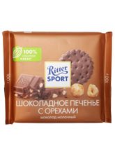 Шоколад молочный Ritter Sport Печенье с орехами 100 г