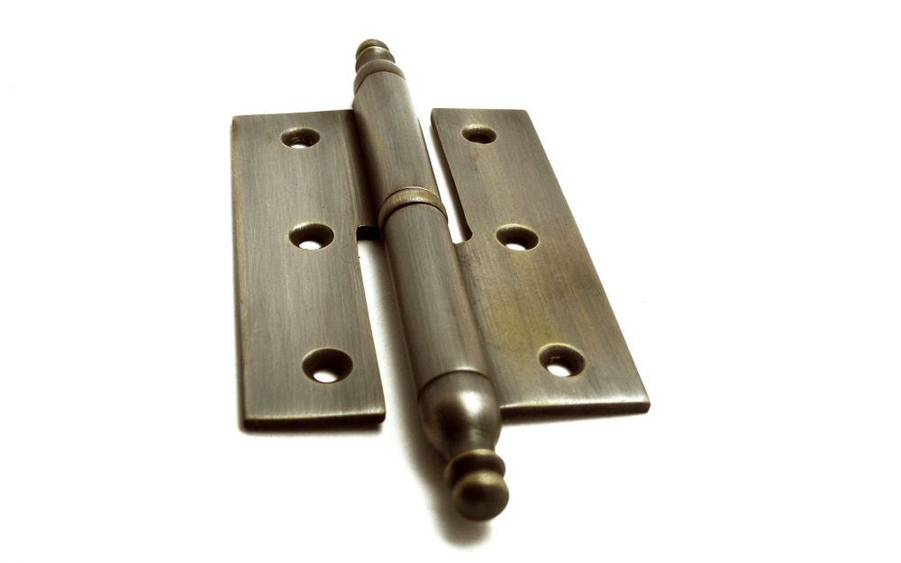 Петля латунная мебельная 50x15 мм