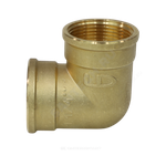 Угольник латунь Ду 15 (1/2") ВР LD LD.65.512.15