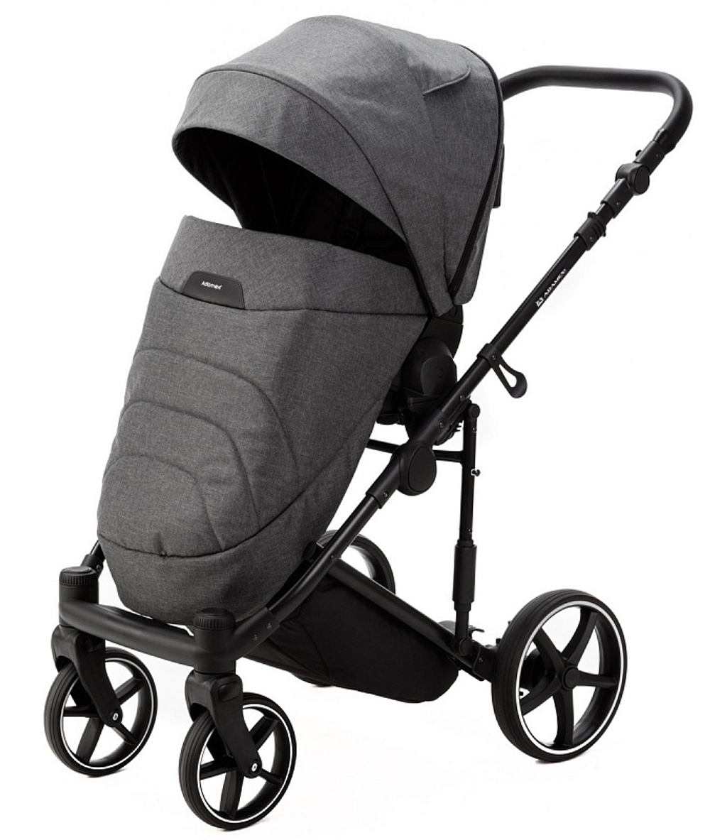 Детская коляска Adamex Zico New 2 в 1 ZN-TK57 TIP (ТЕМНО-СЕРЫЙ)