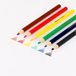 Карандаши цветные Мульти-Пульти "Енот в саванне", 06цв., утолщ., заточен., картон, европ., с точилкой