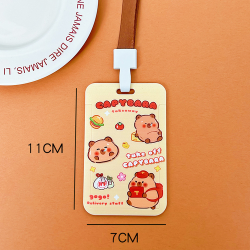 Бейдж "Nice Capybara"