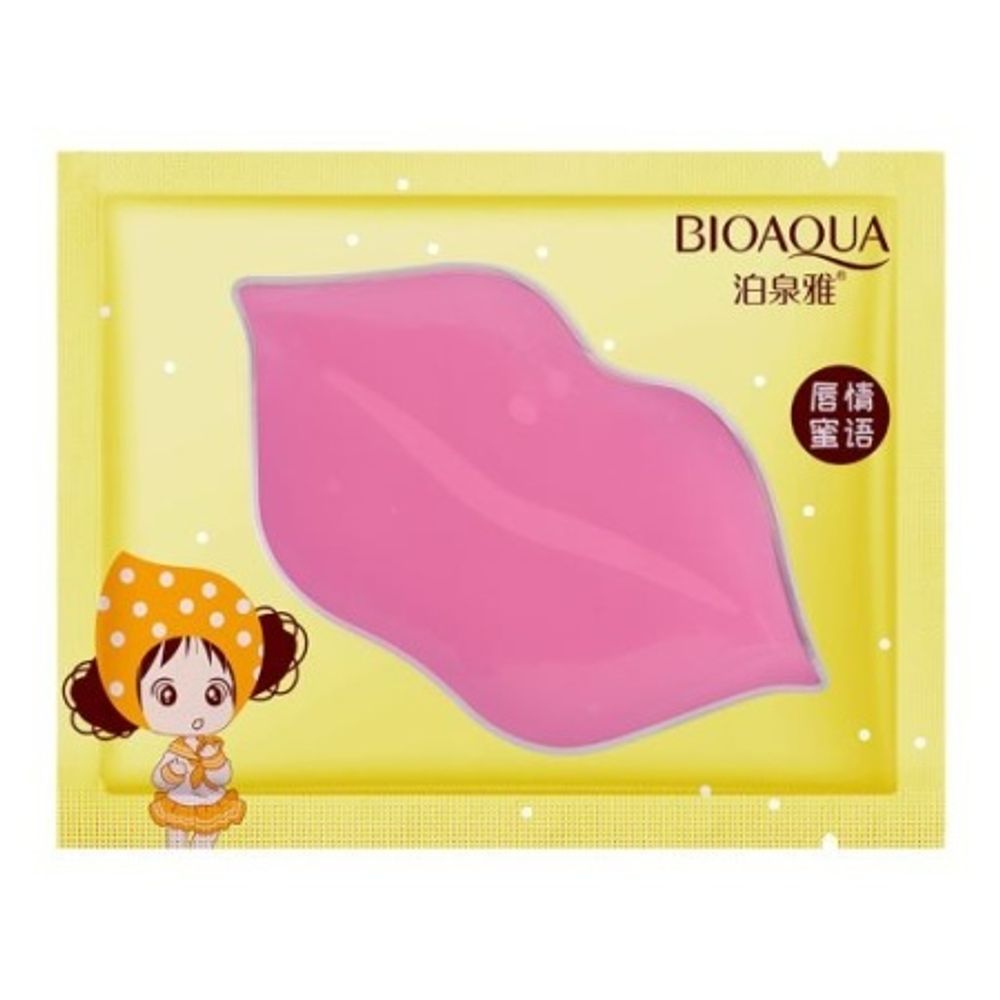 BIOAQUA Маска для губ с коллагеном и грейпфрутом