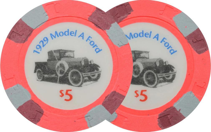 Paulson Vintage Cars $5 Chip