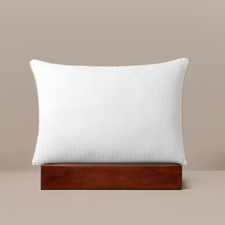 Подушка из искусственного лебяжьего пуха Stripe Premium 50*70 см