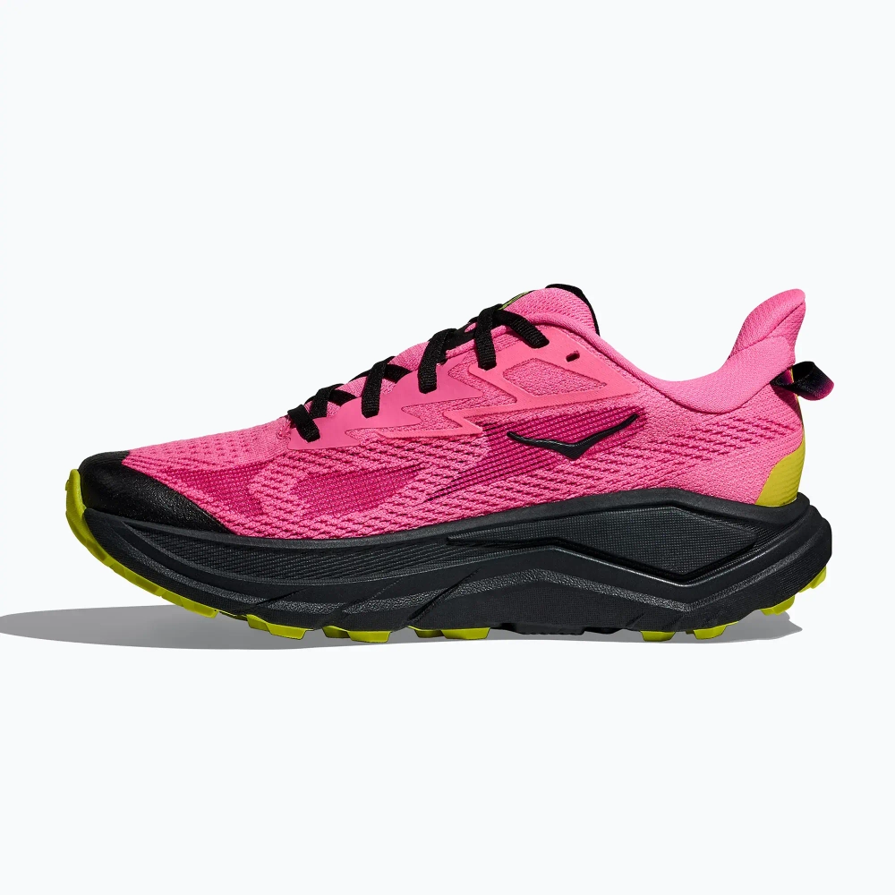 Женские Кроссовки для бега HOKA Challenger 8 neon rose/black
