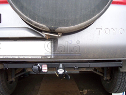 Фаркоп оцинкованный Galia T030A для Toyota Rav 4 1994-2000(паспорт и сертификат в комплекте)(без электрики)