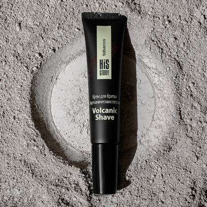 Крем для бритья с вулканическим пеплом «Volcanic shave», 30 мл