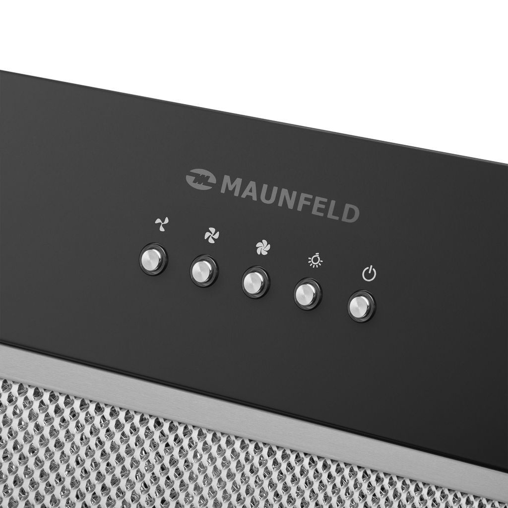 Кухонная вытяжка MAUNFELD TRAPEZE 602M черный фото 8