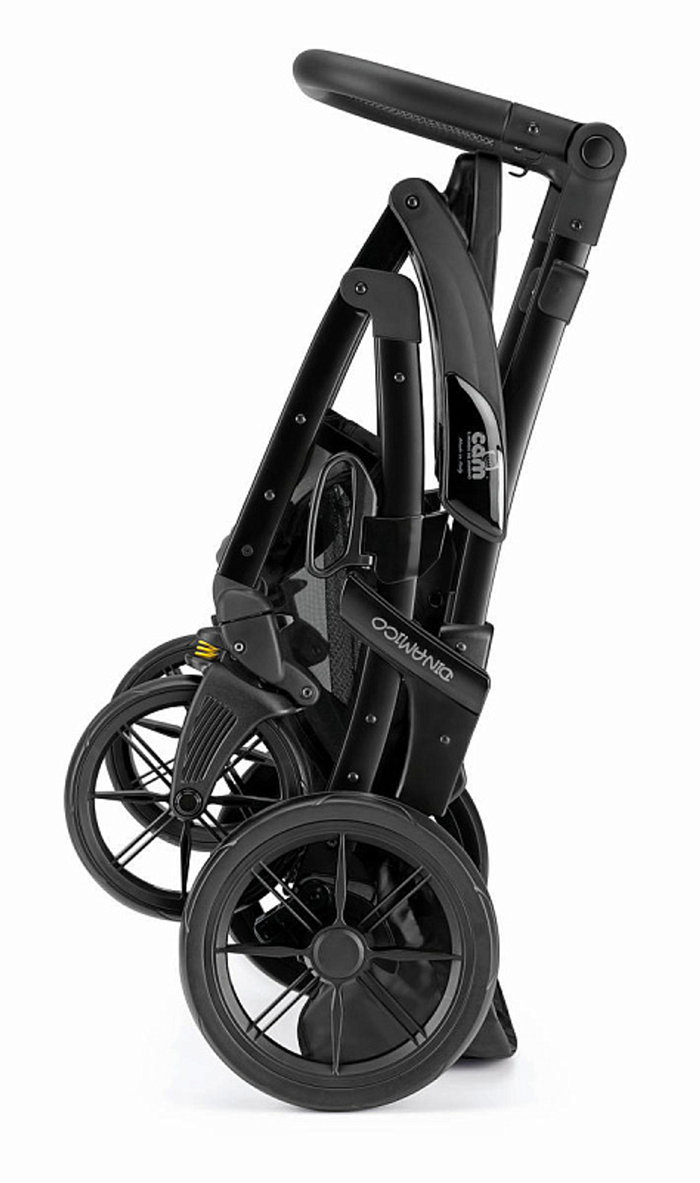 Детская коляска 3 в 1 CAM Dinamico UP Smart 989 бежевый с аппликацией