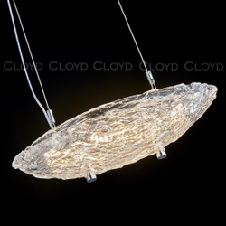 Подвесной светильник Cloyd GREES P1 / шир. 30 см - up - хром (арт.11567)