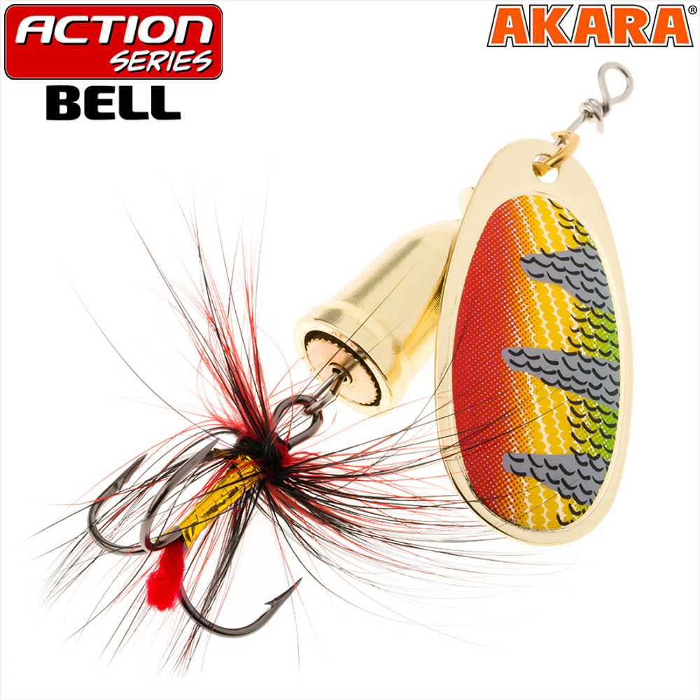 Блесна вращающаяся Akara Action Series Bell 4 10 гр. 1/3 oz. A29