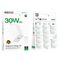 Adapter СЗУ (Сетевое зарядное устройство) BOROFONE BA107A с кабелем Type-C - Type-C, 30W, 1 USB Type C, PD30W, QC3.0, длина 1 метр, цвет белый