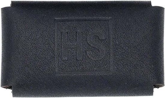 Чехол для лезвия Т-образной бритвы Henson Shaving защитный, черная кожа